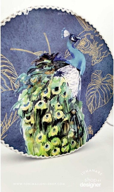 Trusou botez cu pauni pentru baieti Royal Peacock  1